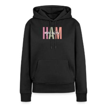 Ham Radio Radio Operator - Frauen Premium Bio Hoodie - Schwarz - Vorne - Julia (174cm)
