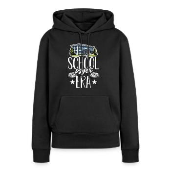 School Psych In My School Psych Psychology Teacher - Frauen Premium Bio Hoodie - Schwarz - Vorne - Julia (174cm)
