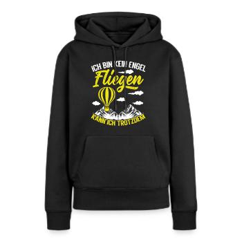 Hot Air Balloon Balloon Crew Ballooning Balloon - Women’s Premium Organic Hoodie - black - Front - Julia (174cm)