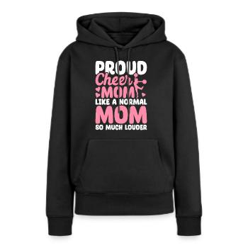 Lustiges Cheerleading Cheerleader Cheer Squad Chee - Frauen Premium Bio Hoodie - Schwarz - Vorne - Julia (174cm)