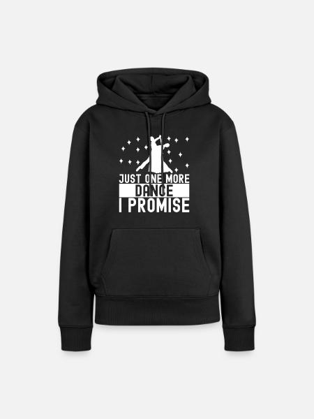 Ballsaal Tanz Ballsaaltänzer Gesellschaftstänzer - Frauen Premium Bio Hoodie - Schwarz