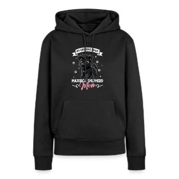 Ca de bestiar Mama - Frauen Premium Bio Hoodie - Schwarz - Vorne - Julia (174cm)