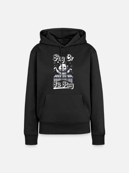 Vibraphon Vibraphonist - Frauen Premium Bio Hoodie - Schwarz