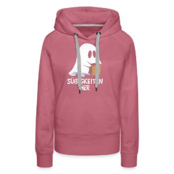 Costume d’Halloween Enfants SWEETS HER Funny - Sweat à capuche Premium bio Femme - mauve - Devant - Isabella (175cm)