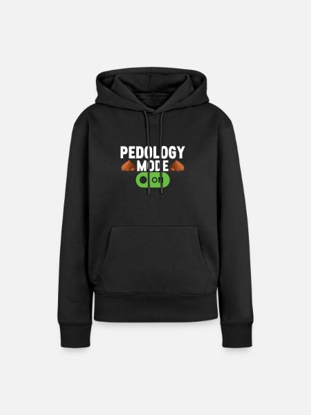 Bodenwissenschaftler Soil Science - Frauen Premium Bio Hoodie - Schwarz