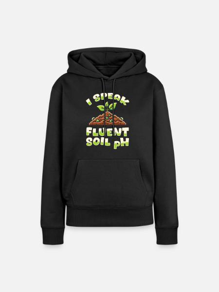 Agronom - Frauen Premium Bio Hoodie - Schwarz