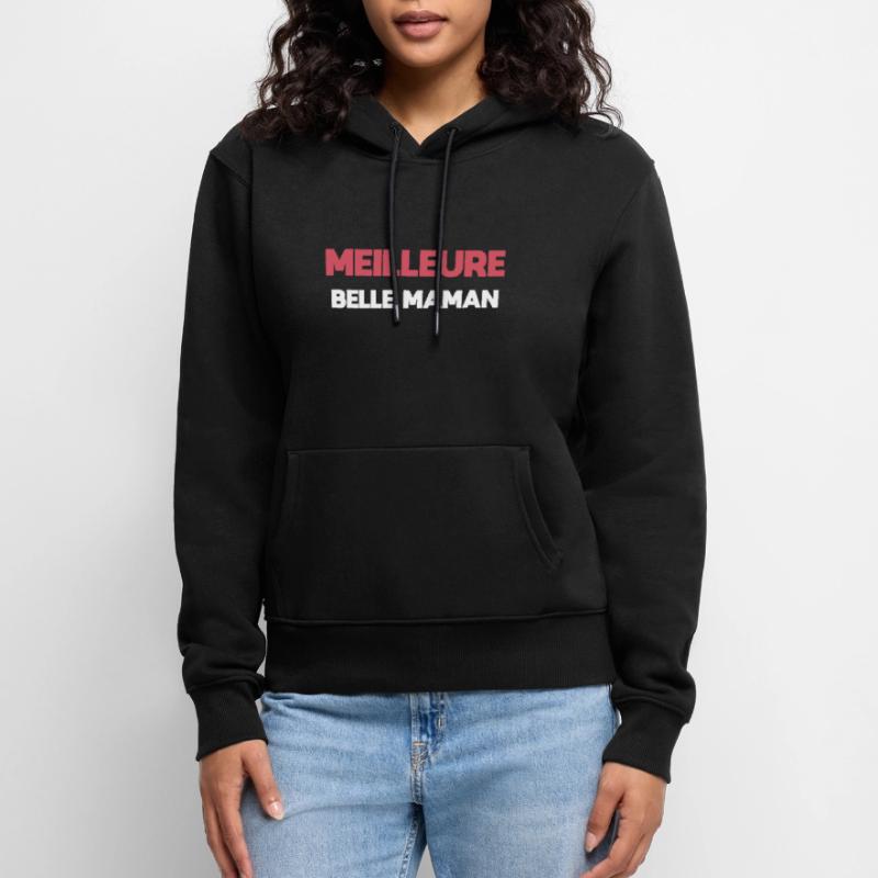 Beste Stiefmutter Stiefmutter Stiefmutter Frauen Premium Bio Hoodie