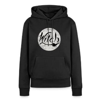 Witch bberry witches funny sayings pictures Halloween - Women’s Premium Organic Hoodie - black - Front - Julia (174cm)