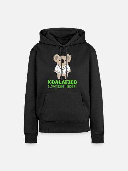 OCCUPATIONAL THERAPIST - Frauen Premium Bio Hoodie - Schwarz