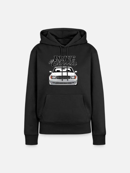 W126 drive the classic - Women’s Premium Organic Hoodie - black
