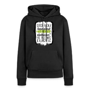 social justice activist tshirts job protest - Frauen Premium Bio Hoodie - Schwarz - Vorne - Julia (174cm)