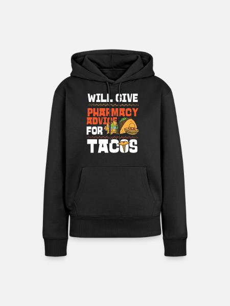 Pharmacy Tech Technician - Frauen Premium Bio Hoodie - Schwarz