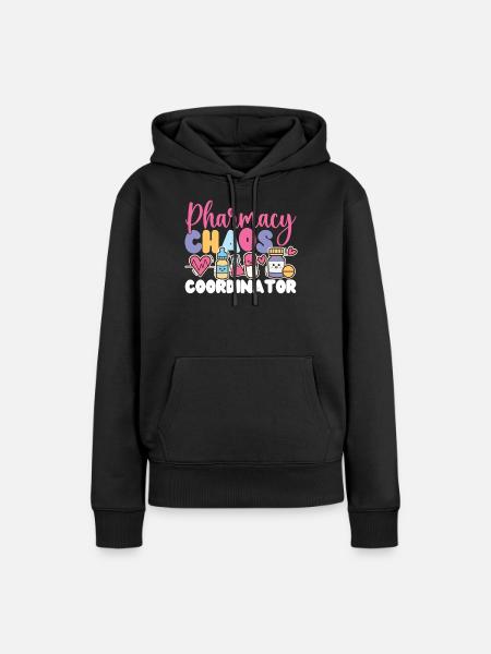 Pharmacy Tech Technician - Frauen Premium Bio Hoodie - Schwarz
