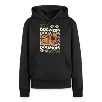 Sweet Pekinese puppy lover kawaii - Women’s Premium Organic Hoodie - black - Front - Julia (174cm)