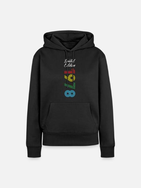 Limited Edition 1978 - Frauen Premium Bio Hoodie - Schwarz