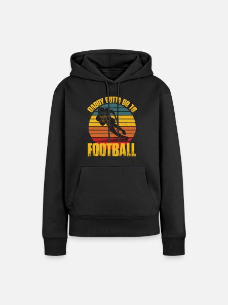 Father's Day gift for dad for Men's Day - Women’s Premium Organic Hoodie - black