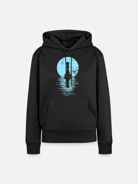 Chess Club Game Horse Chess piece Men + Women - Women’s Premium Organic Hoodie - black