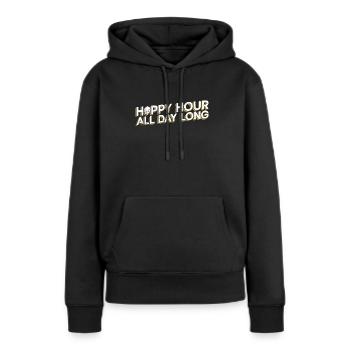 Bier Tag Tag des Bieres Bierliebhaber Biertrinker - Frauen Premium Bio Hoodie - Schwarz - Vorne - Julia (174cm)