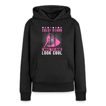Color Guard Colorguard Farbwächter - Frauen Premium Bio Hoodie - Schwarz - Vorne - Julia (174cm)