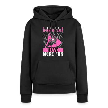 Color Guard Colorguard Farbwächter - Frauen Premium Bio Hoodie - Schwarz - Vorne - Julia (174cm)