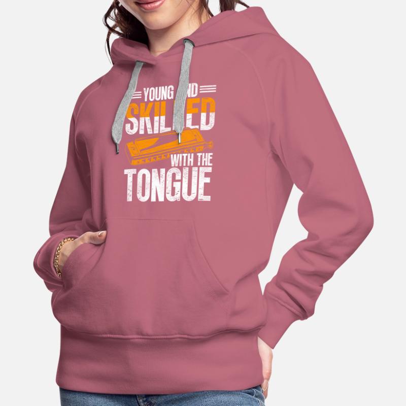 Harmonica harmonica player Women’s Premium Organic Hoodie