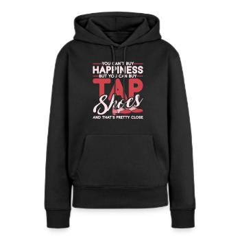Stepptanz Stepptänzer Stepptänzerin Stepper - Frauen Premium Bio Hoodie - Schwarz - Vorne - Julia (174cm)