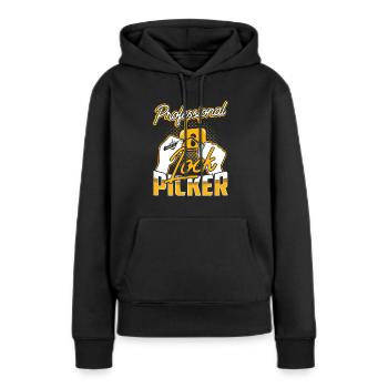 Professioneller Schlossknacker Lock Picker Knacken - Frauen Premium Bio Hoodie - Schwarz - Vorne - Julia (174cm)