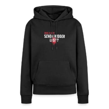 lustige Ossi-Sprüche Ostdeutschland DDR - Frauen Premium Bio Hoodie - Schwarz - Vorne - Julia (174cm)