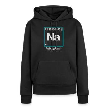 NA - Element for Meet & Greet - Periodic Table - Women’s Premium Organic Hoodie - black - Front - Julia (174cm)