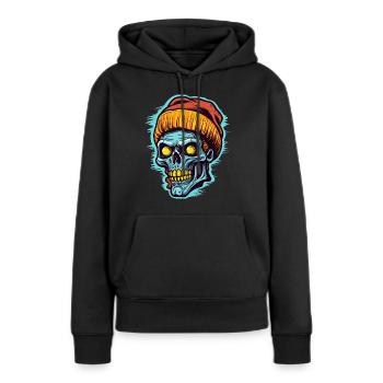 Monster Monster Demon Devil Vampire Guhl Zombie - Women’s Premium Organic Hoodie - black - Front - Julia (174cm)