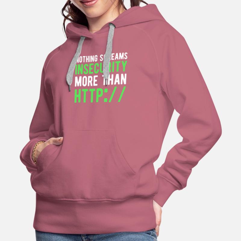 Coder Binärcode Programmierer Informatik Frauen Premium Bio Hoodie