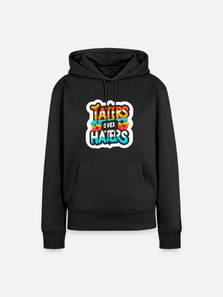 Taters Over Haters 21 - Frauen Premium Bio Hoodie - Schwarz