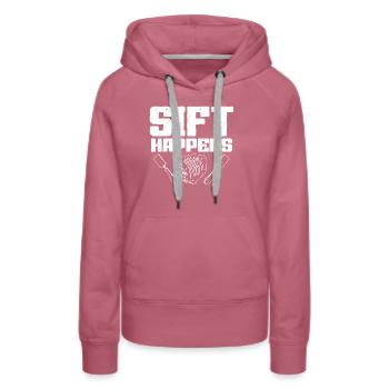Archaeologist Archaeology - Women’s Premium Organic Hoodie - mauve - Front - Isabella (175cm)