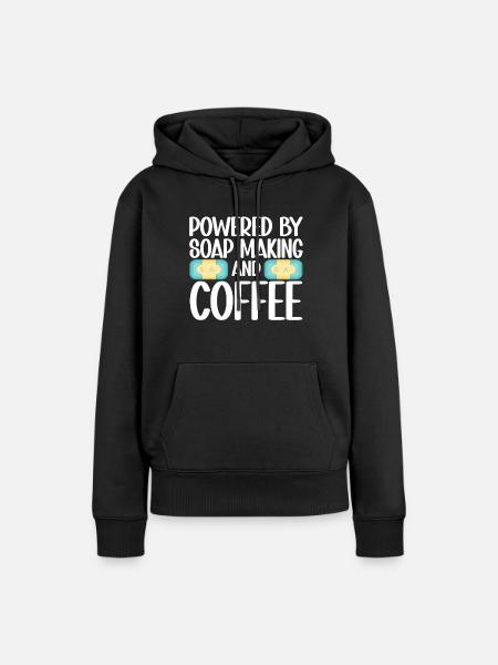 Soap Making Soap Maker - Frauen Premium Bio Hoodie - Schwarz