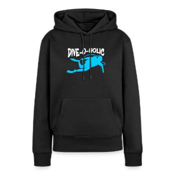 Scuba Diving Diver - Frauen Premium Bio Hoodie - Schwarz - Vorne - Julia (174cm)