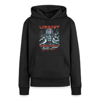 Computational Linguist Understanding NLP Is An Art - Women’s Premium Organic Hoodie - black - Front - Julia (174cm)