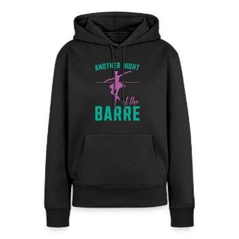Eine Weitere Nacht Im Barre Ballerina Ballet - Frauen Premium Bio Hoodie - Schwarz - Vorne - Julia (174cm)