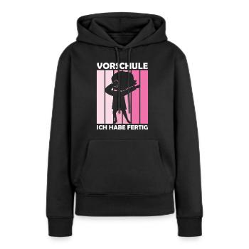 Vorschule Dabbing Vorschüler Geschenk - Frauen Premium Bio Hoodie - Schwarz - Vorne - Julia (174cm)