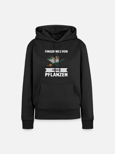 Gärtner Garten Gartenbau Geschenk - Frauen Premium Bio Hoodie - Schwarz
