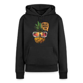 Sommerurlaub Ferien Urlaub - Frauen Premium Bio Hoodie - Schwarz - Vorne - Julia (174cm)
