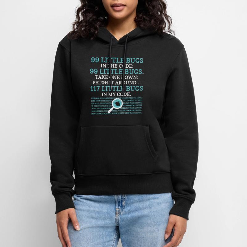 Programmierer Code Coder Frauen Premium Bio Hoodie