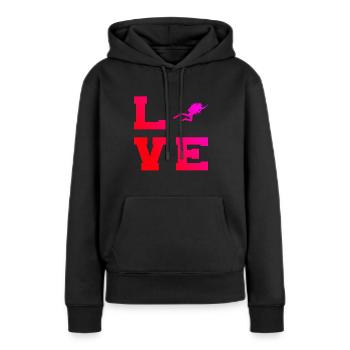 Scuba Tauchen Diving Scuba Taucher Scuba Diver - Frauen Premium Bio Hoodie - Schwarz - Vorne - Julia (174cm)