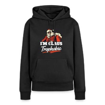 Anti Christmas - Women’s Premium Organic Hoodie - black - Front - Julia (174cm)