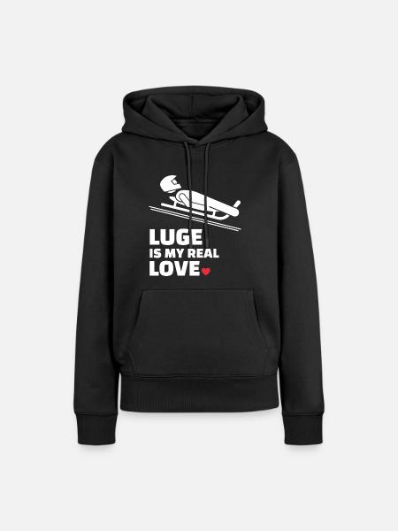 Ich Liebe Clean - Frauen Premium Bio Hoodie - Schwarz