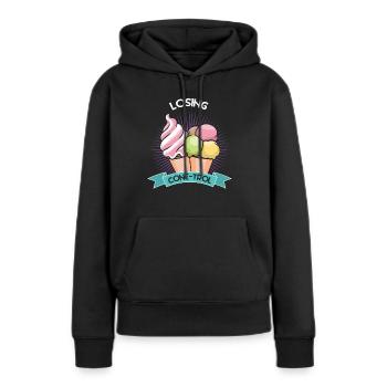 Verlust Von Cone-trol Für Gefrorenen Süßen Fan - Frauen Premium Bio Hoodie - Schwarz - Vorne - Julia (174cm)