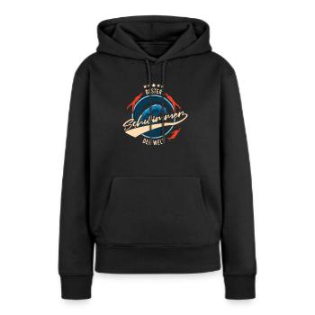 Schwimmbad Schwimmen Schwimmer - Frauen Premium Bio Hoodie - Schwarz - Vorne - Julia (174cm)