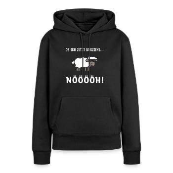 Jugendweihe Ideen jugendliche - Frauen Premium Bio Hoodie - Schwarz - Vorne - Julia (174cm)