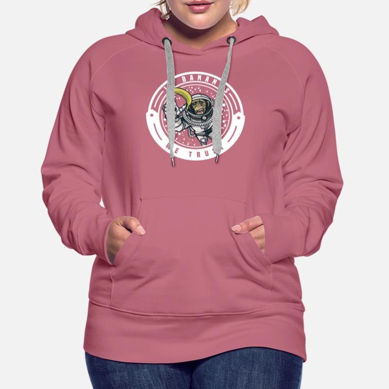Monkey chimpanzee monkey monkey monkeys banana monkey monkey monkey Women’s Premium Organic Hoodie