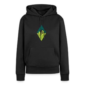 Cycling Cycling Tour Cycling - Women’s Premium Organic Hoodie - black - Front - Julia (174cm)