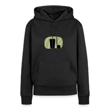 Party Partymonster Party - Frauen Premium Bio Hoodie - Schwarz - Vorne - Julia (174cm)